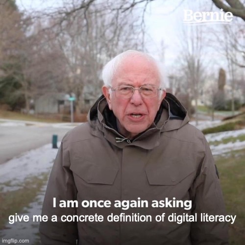Digital literacy is an onion
