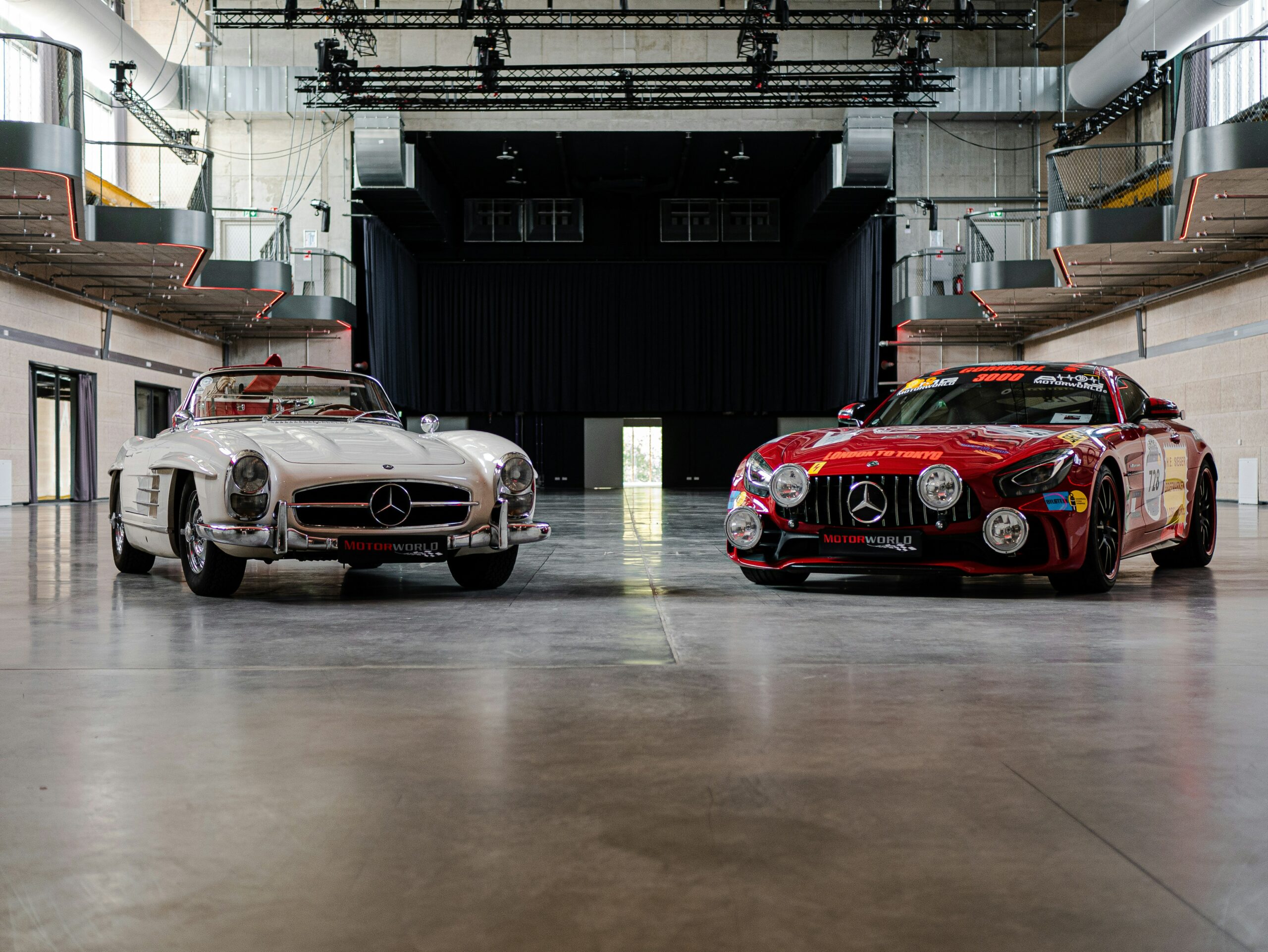 Two cars different transformations