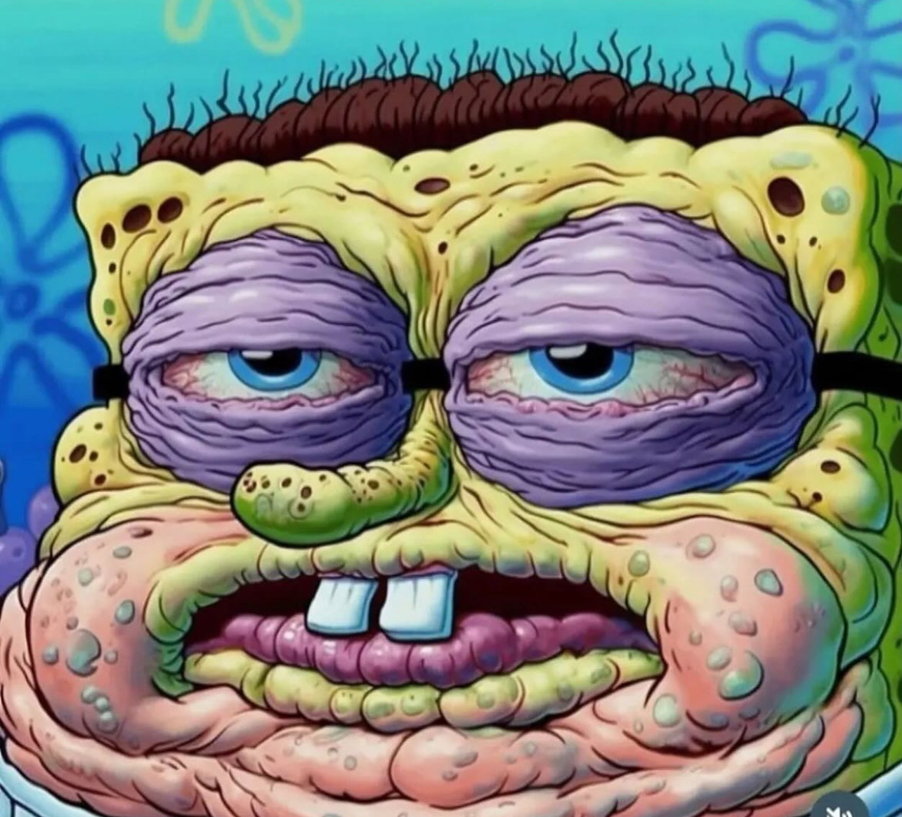 Fat nerdy spongebob
