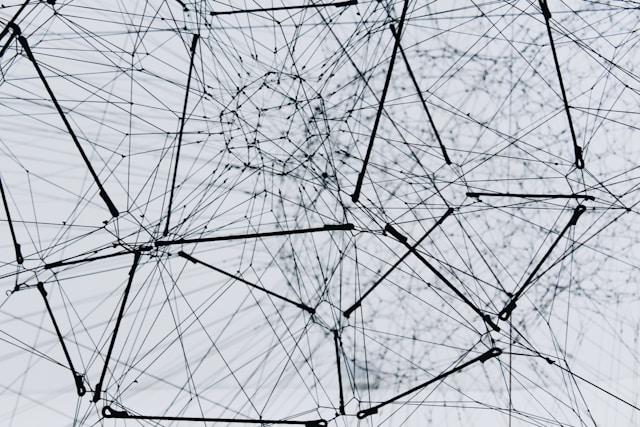 This photos shows how digital rhetoric is made up of connection.