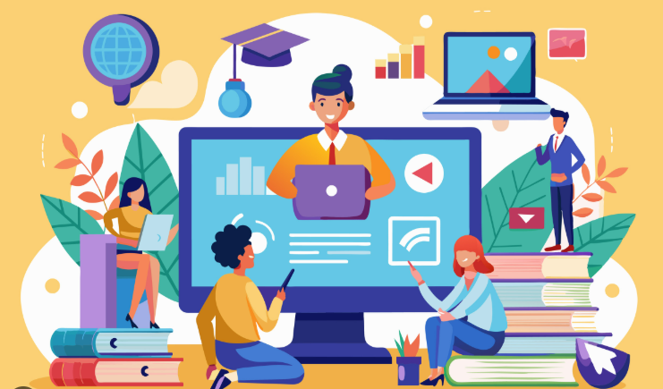 This image represents the multimodal ways of communicating information throught rhetorical velocity while others absorb and recompose the content.